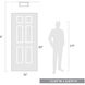 Smyth 2 Light 13.25 inch Natural White Outdoor Flush Mount in Seeded Glass